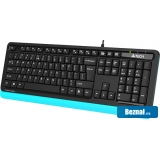 Клавиатуры A4Tech Fstyler FKS10 (черный/синий) Клавиатуры A4Tech Fstyler FKS10 (черный/синий)