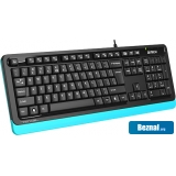 Клавиатуры A4Tech Fstyler FKS10 (черный/синий) Клавиатуры A4Tech Fstyler FKS10 (черный/синий)