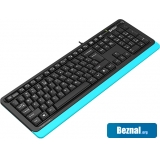 Клавиатуры A4Tech Fstyler FKS10 (черный/синий) Клавиатуры A4Tech Fstyler FKS10 (черный/синий)