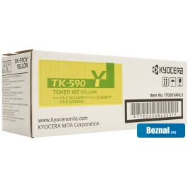 Картридж для принтера Kyocera TK-590Y Картридж для принтера Kyocera TK-590Y