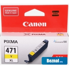 Картридж Canon CLI-471XLY 0349C001 Картридж Canon CLI-471XLY 0349C001